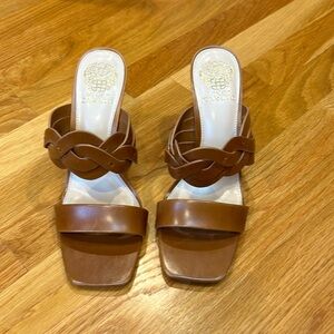 Vince Camuto open toe heels - size 8 1/2- never worn